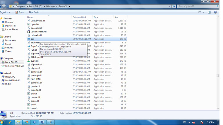 مرحله دوم کیبورد مجازی