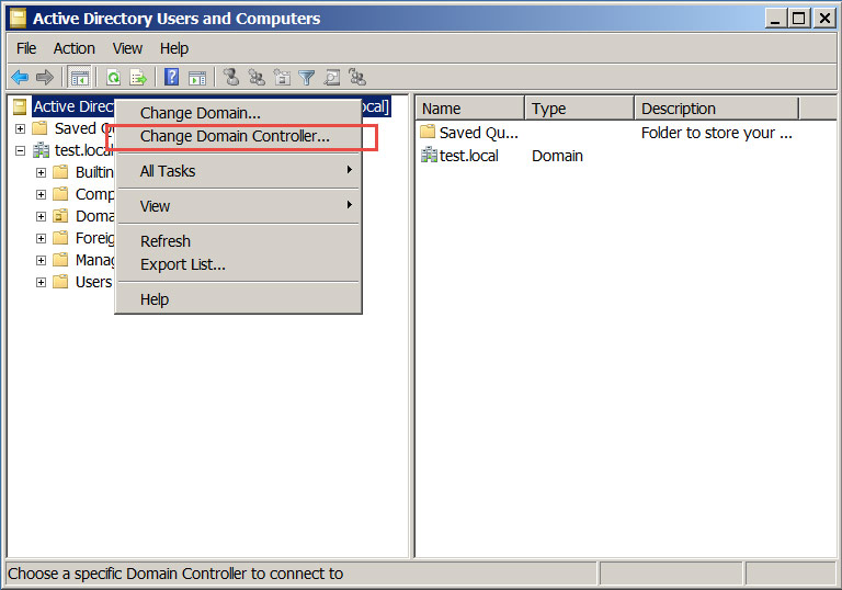 تبدیل Additional DC به Primary DC در یک شبکه مرحله دوم