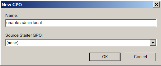 فعال سازی admin local یک سیستم با استفاده از group policy مرحله دوم