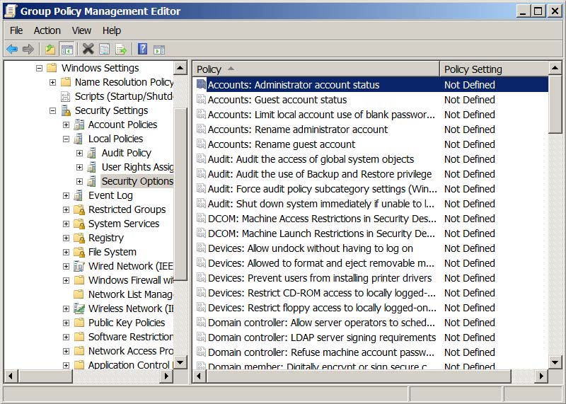 فعال سازی admin local یک سیستم با استفاده از group policy مرحله چهارم