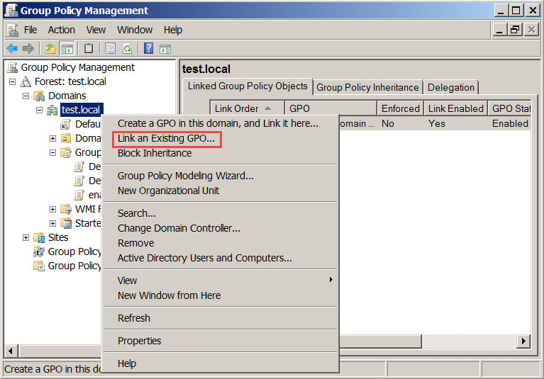فعال سازی admin local یک سیستم با استفاده از group policy مرحله نهم