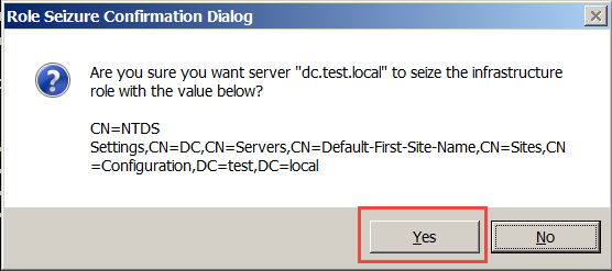 seize کردن fsmo roleها با command بخش ششم