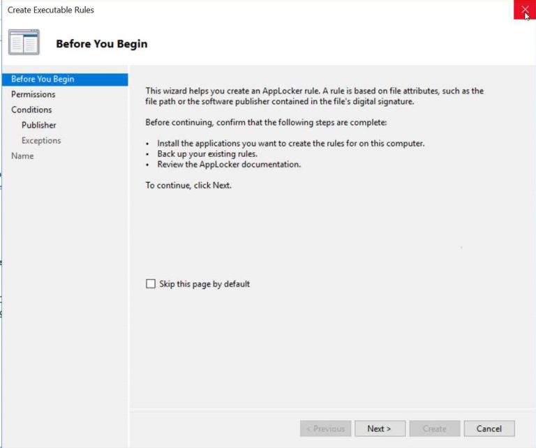 استفاده از App Locker (بخش اول) مرحله ششم