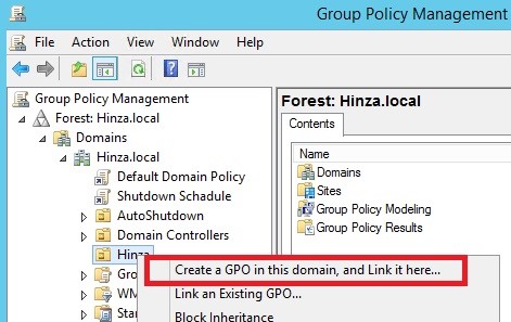 آموزش بستن USB سیستم های تحت شبکه Domian در Windows Server 2012 مرحله سوم