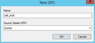 آموزش بستن USB سیستم های تحت شبکه Domian در Windows Server 2012 مرحله چهارم
