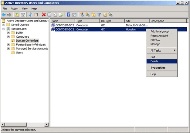 حل مشکل RID بعد از convert و یا Recovery در domain controller مرحله دوم