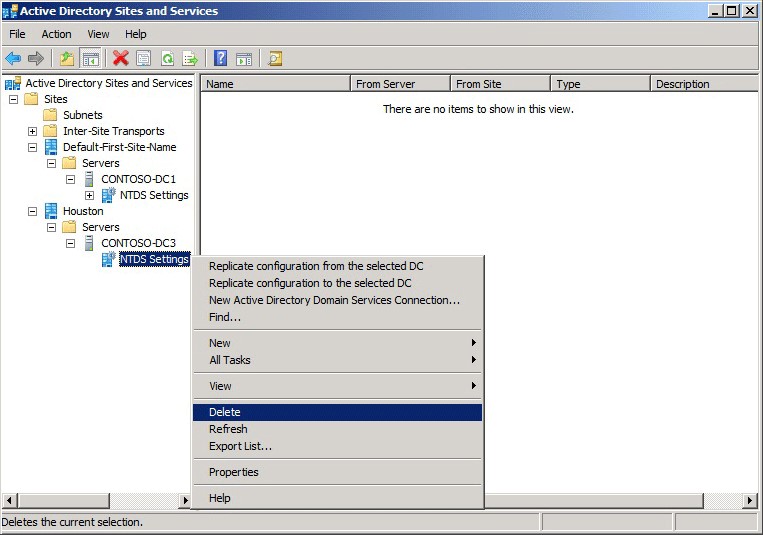 حل مشکل RID بعد از convert و یا Recovery در domain controller مرحله چهارم