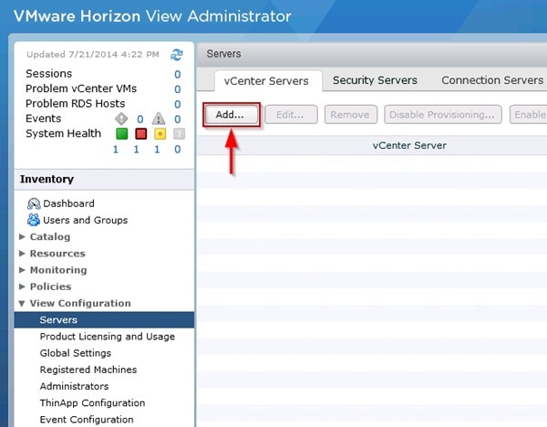 آموزش نصب و راه اندازی Horizon 6 مرحله هشتم