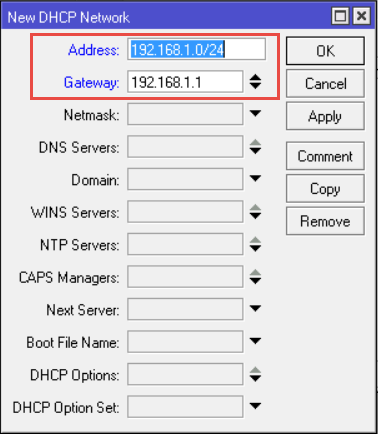 راه اندازی DHCP Relay در میکروتیک مرحله چهارم