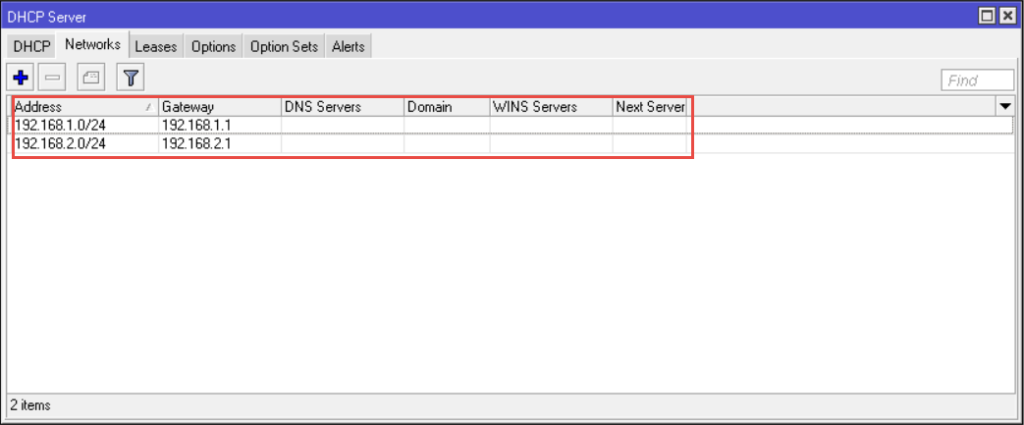 راه اندازی DHCP Relay در میکروتیک مرحله پنجم