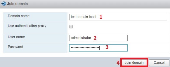 نحوه Join کردن ESXi به دامین مایکروسافتی مرحله سوم