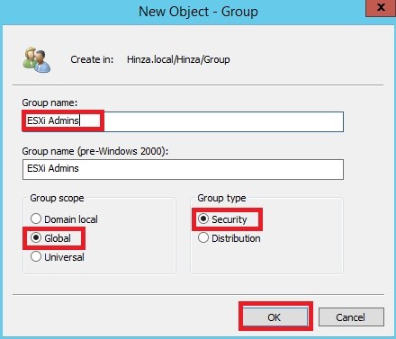 نحوه Join کردن ESXi به دامین مایکروسافتی مرحله چهارم