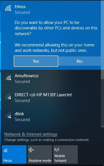تفاوت Public network و Private Network مرحله اول