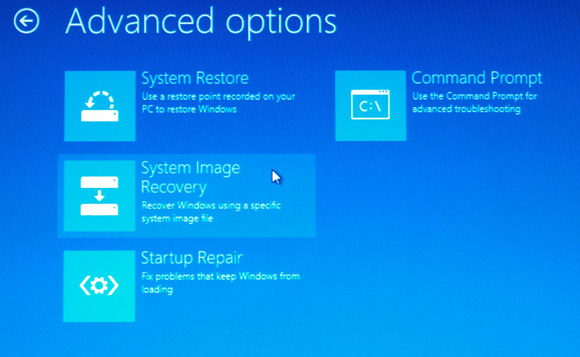 بک آپ گیری از ویندوز 8 مرحله دوم