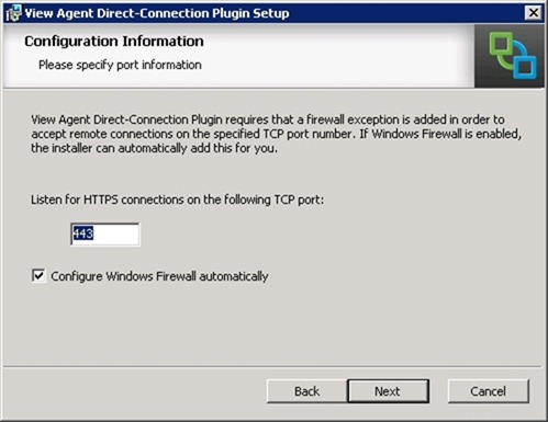 نصب View Agent Direct-Connection