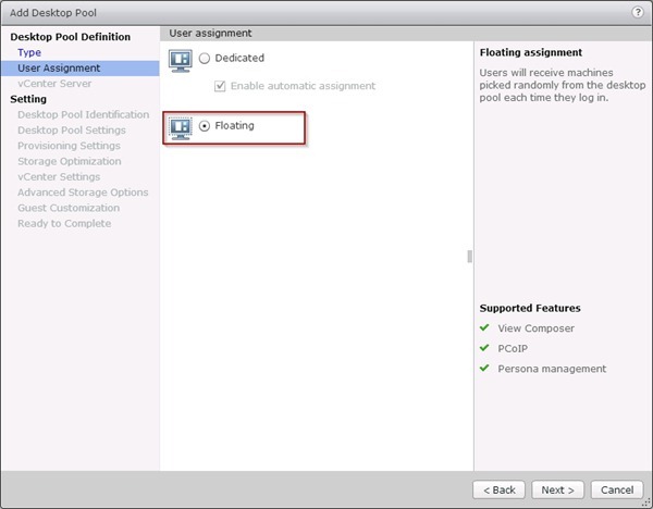 پیاده سازی Linked-Clone Desktop Pool