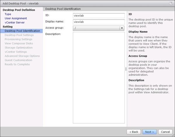 نوع View Composer Linked Clone
