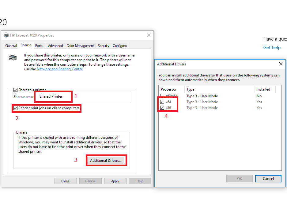 تب Additional Drivers رفته