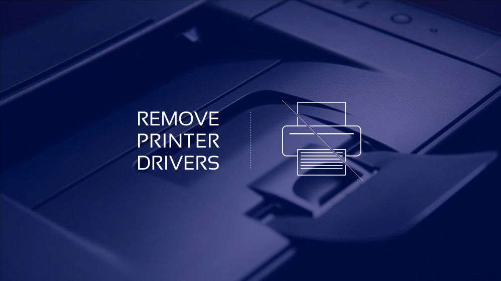حذف درایورهای پرینتر در ویندوز