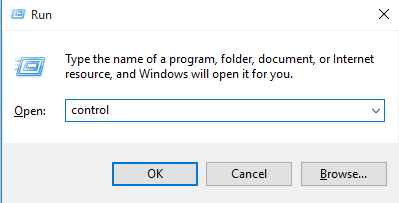 دسترسی به Control Panel