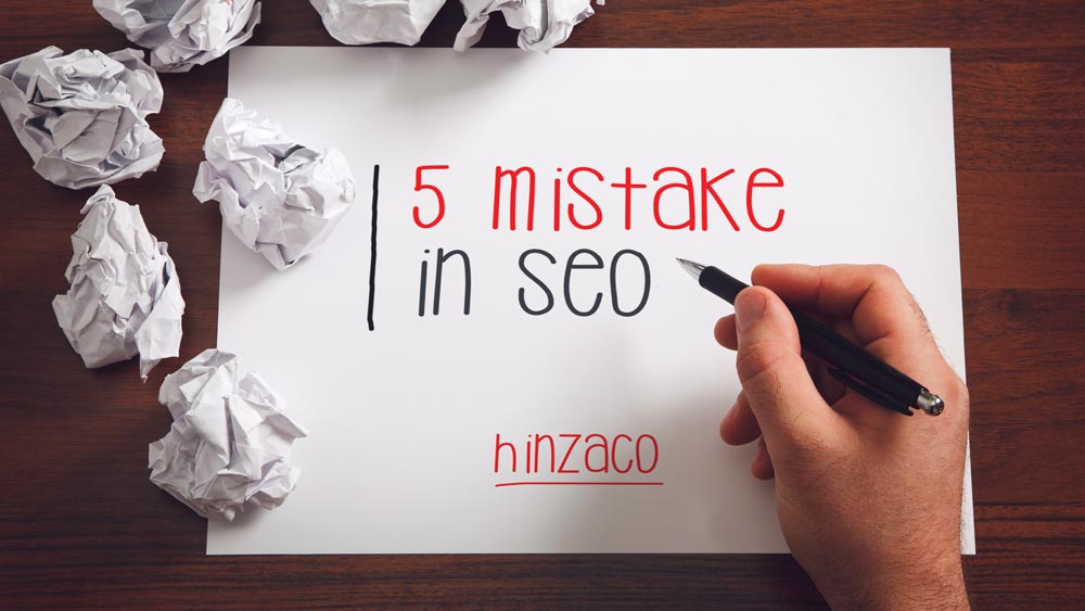 سئو و 5 اشتباه رایج در انتخاب کلمات کلیدی