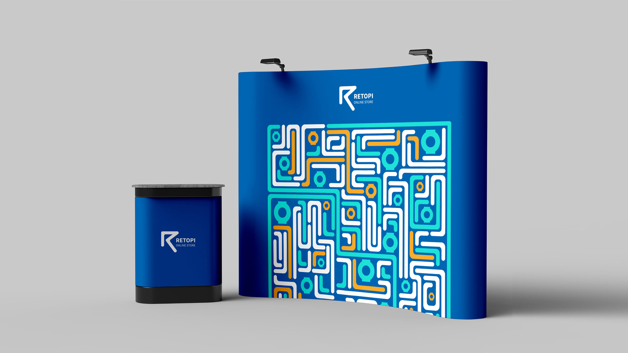 طراحی برند ریتاپی توسط هینزا