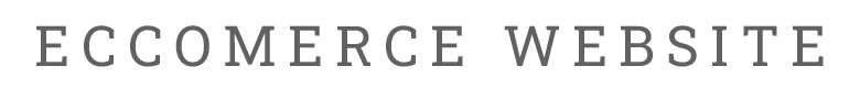 eccomerce website