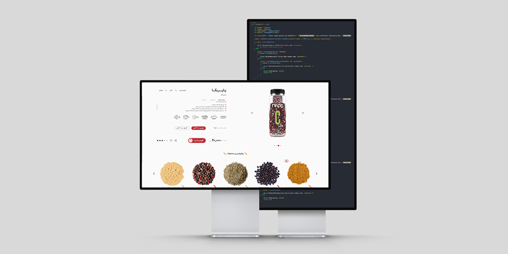 طراحی وب سایت فروشگاه اینترنتی مزید