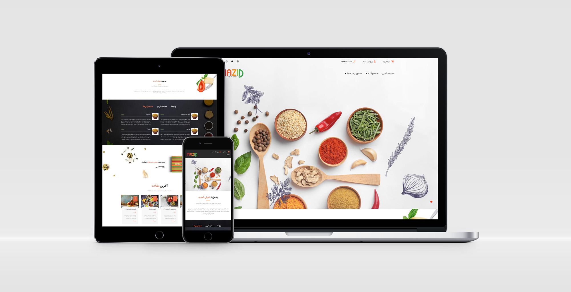 فروشگاه اینترنتی مزید