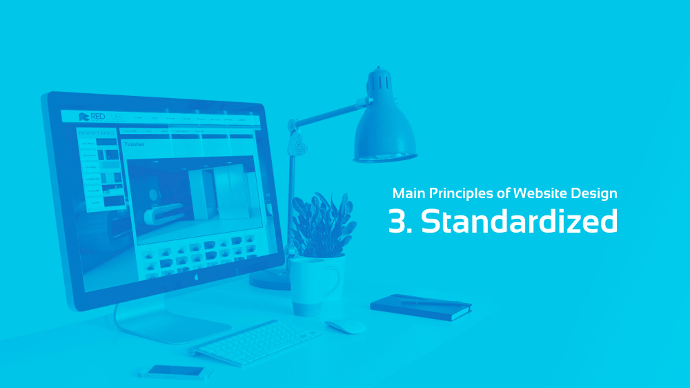 قاعده استانداردسازی (standardized) در طراحی سایت