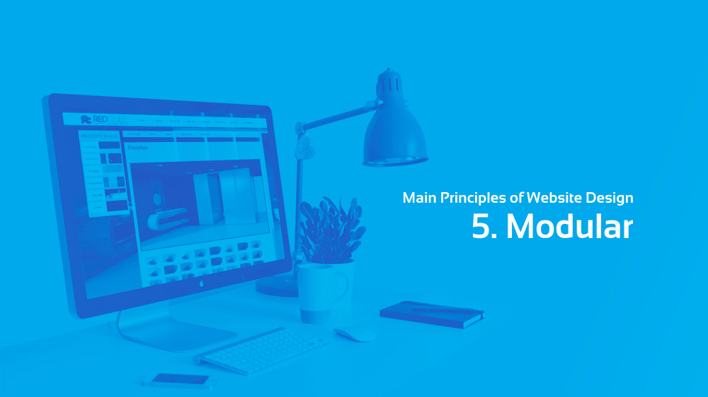قاعده ماژول‌سازی (Modular) در طراحی سایت