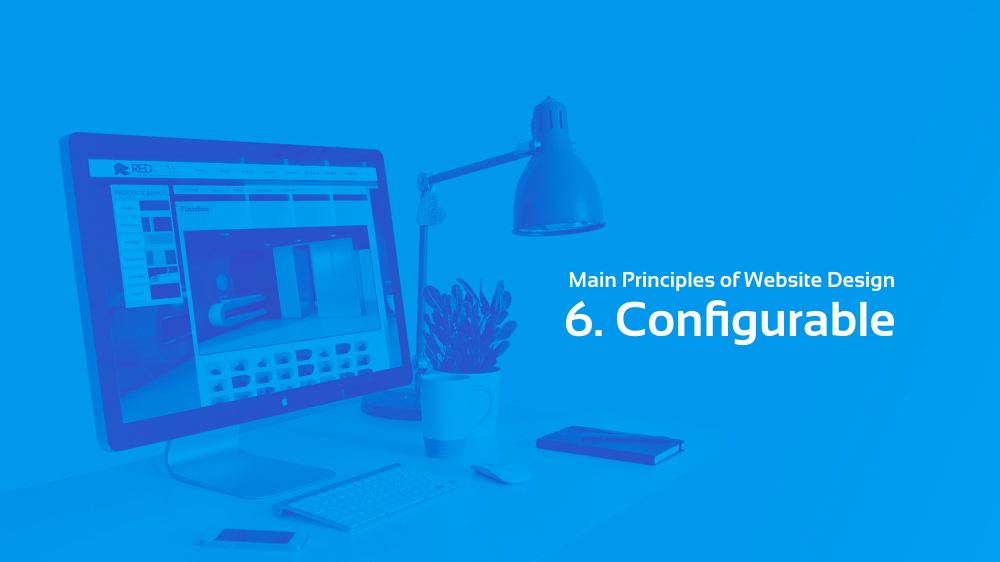 قاعده قابلیت تنظیم (Configurable) در طراحی سایت