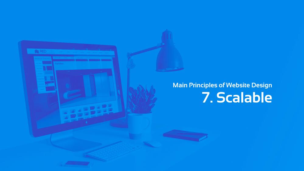 قاعده مقیاس پذیری (Scalable) در طراحی سایت