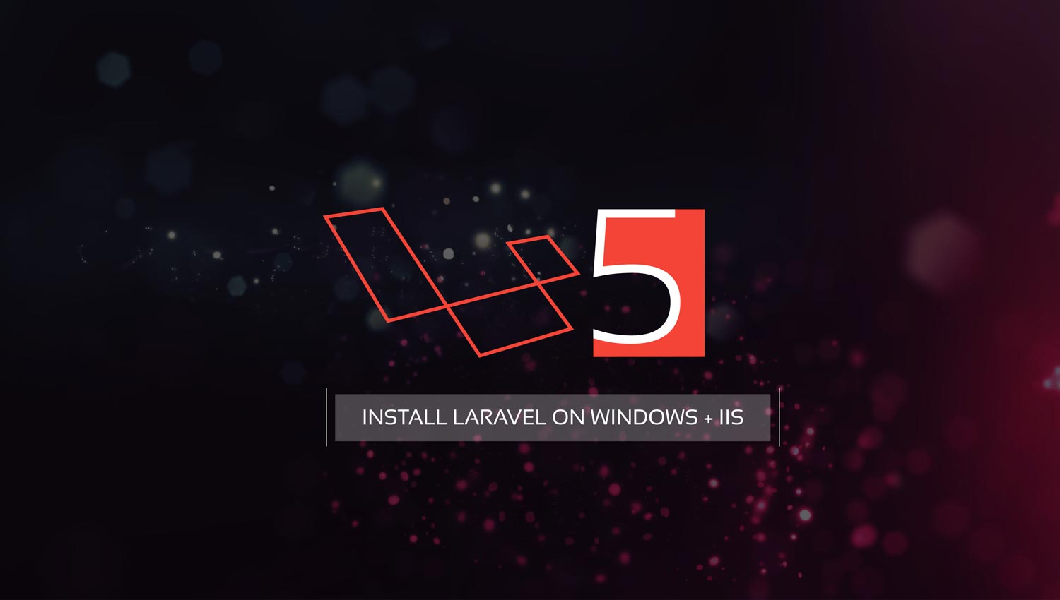 نصب لاراول روی ویندوز به کمک IIS